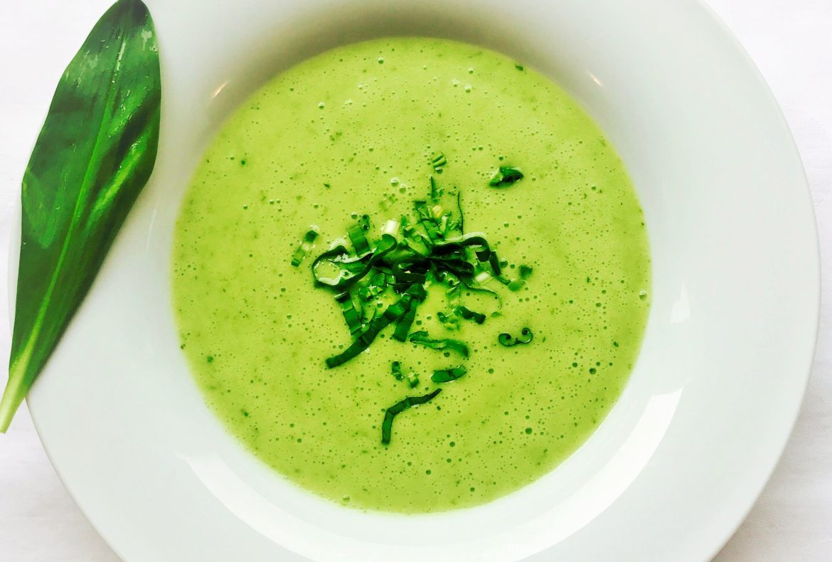 Bärlauchcremesuppe - Ernährungsliebe.at - Diätologische Praxis